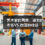 艺术家的两难：蓬勃的市场VS.微薄的收益