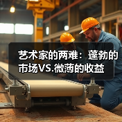 艺术家的两难：蓬勃的市场VS.微薄的收益（图3）