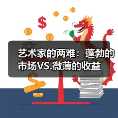 艺术家的两难：蓬勃的市场VS.微薄的收益（图4）