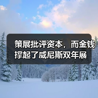 策展批评资本，而金钱撑起了威尼斯双年展（图2）