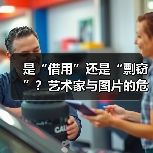 是“借用”还是“剽窃”?艺术家与图片的危险关系(图2) 是“借用”还是“剽窃”?艺术家与图片的危险关系(图2)