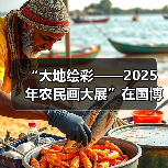 “大地绘彩——2025年农民画大展”在国博开幕(图4) “大地绘彩——2025年农民画大展”在国博开幕(图4)