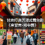 甘肃打造沉浸式舞台剧《来甘肃·阅中国》(图3) 甘肃打造沉浸式舞台剧《来甘肃·阅中国》(图3)