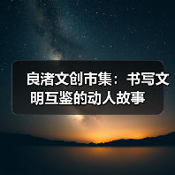 良渚文创市集：书写文明互鉴的动人故事