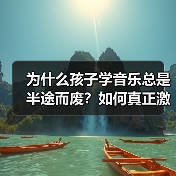 为什么孩子学音乐总是半途而废？如何真正激发孩子的音乐天赋？