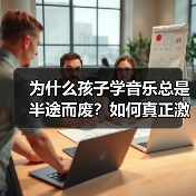 为什么孩子学音乐总是半途而废?如何真正激发孩子的音乐天赋?(图1) 为什么孩子学音乐总是半途而废?如何真正激发孩子的音乐天赋?(图1)