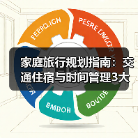 家庭旅行规划指南：交通住宿与时间管理3大妙招