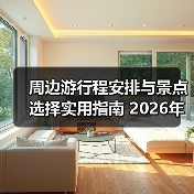 周边游行程安排与景点选择实用指南 2026年必看攻略