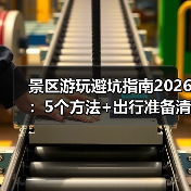景区游玩避坑指南2026:5个方法+出行准备清单(图1) 景区游玩避坑指南2026:5个方法+出行准备清单(图1)