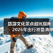 旅游文化景点避坑指南:2026年出行准备清单与5个实用方法(图4) 旅游文化景点避坑指南:2026年出行准备清单与5个实用方法(图4)