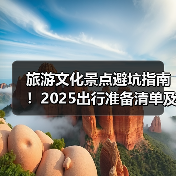 旅游文化景点避坑指南！2025出行准备清单及5大实用方法
