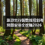 旅游出行前路线规划与预算安排全攻略2026