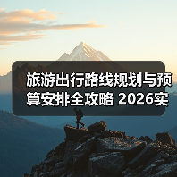 旅游出行路线规划与预算安排全攻略 2026实用指南