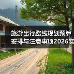 旅游出行路线规划预算安排与注意事项2026实用指南(图2) 旅游出行路线规划预算安排与注意事项2026实用指南(图2)