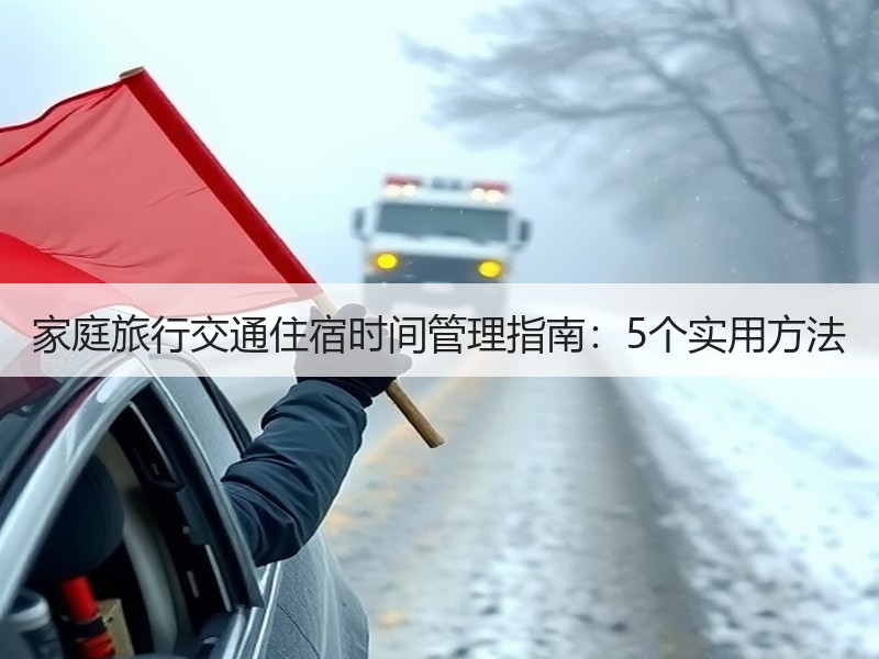 家庭旅行交通住宿时间管理指南：5个实用方法