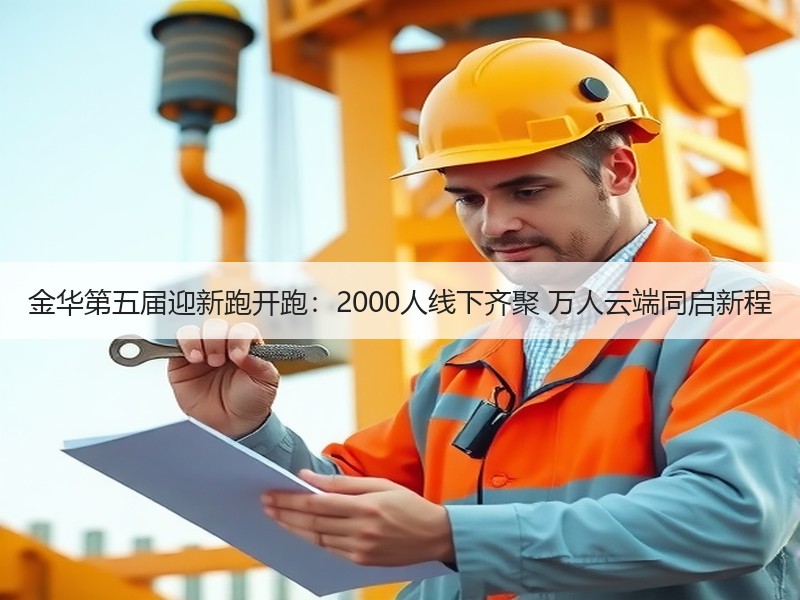 金华第五届迎新跑开跑：2000人线下齐聚 万人云端同启新程