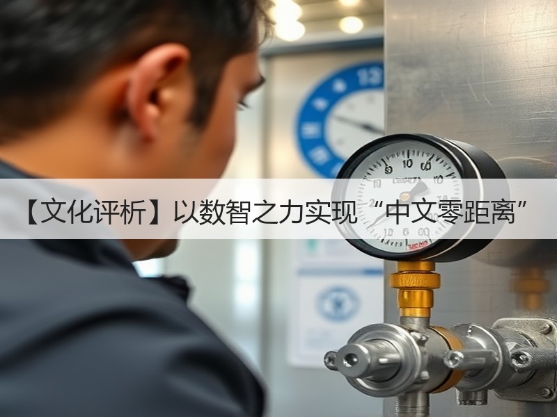 【文化评析】以数智之力实现“中文零距离”
