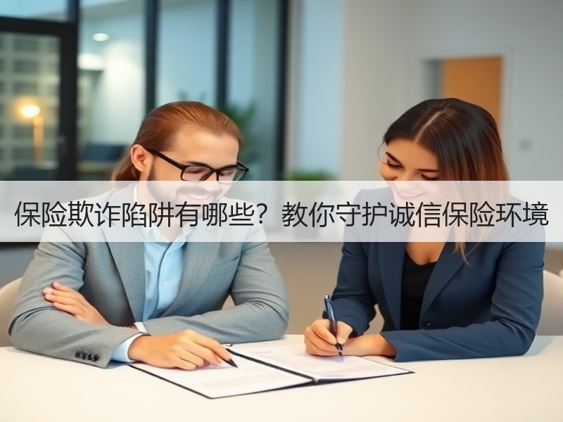 保险欺诈陷阱有哪些？教你守护诚信保险环境