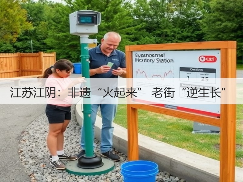 江苏江阴：非遗“火起来” 老街“逆生长”