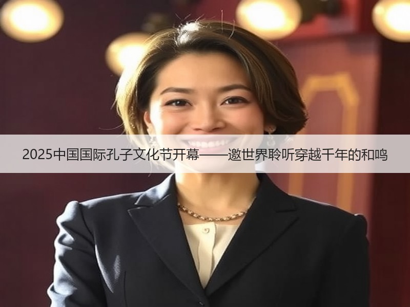 2025中国国际孔子文化节开幕——邀世界聆听穿越千年的和鸣