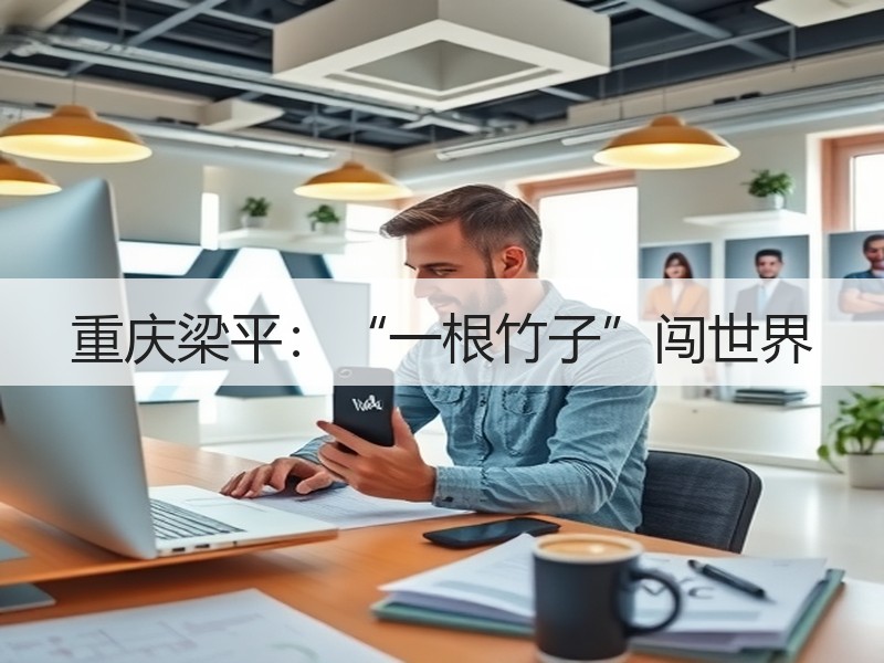 重庆梁平：“一根竹子”闯世界