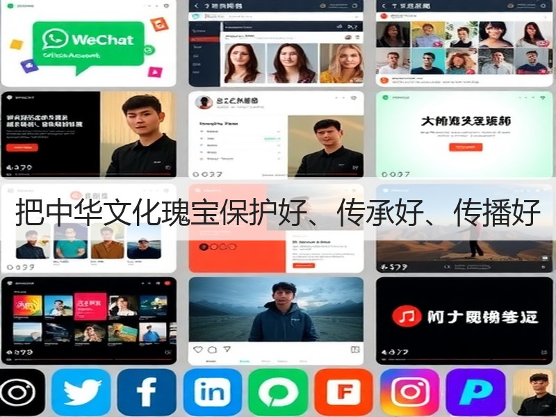 把中华文化瑰宝保护好、传承好、传播好