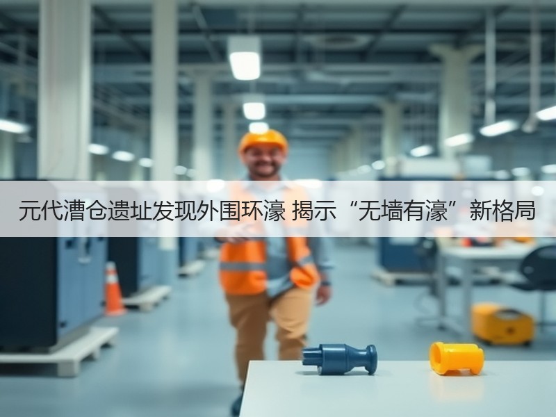元代漕仓遗址发现外围环濠 揭示“无墙有濠”新格局