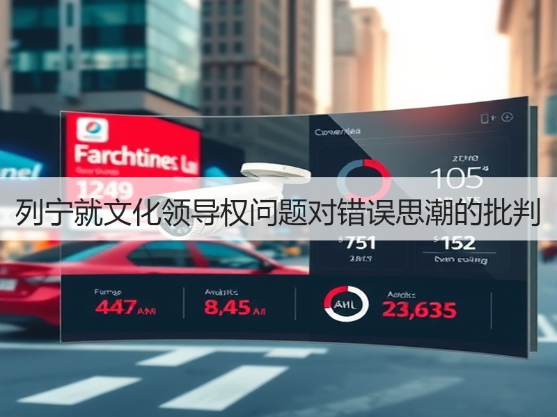 列宁就文化领导权问题对错误思潮的批判
