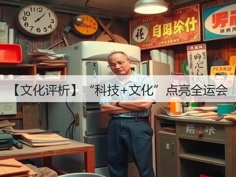 【文化评析】“科技+文化”点亮全运会