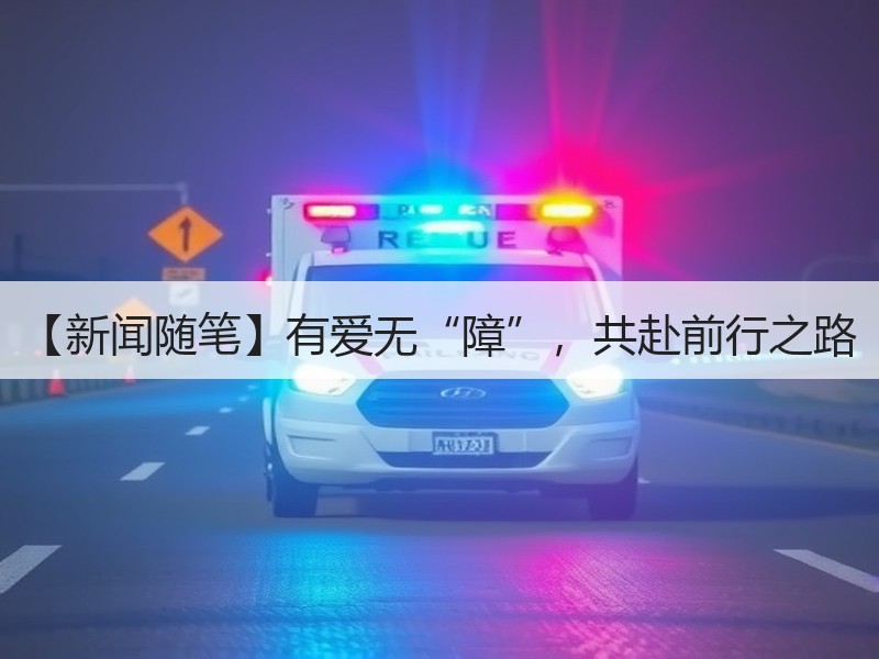 【新闻随笔】有爱无“障”，共赴前行之路