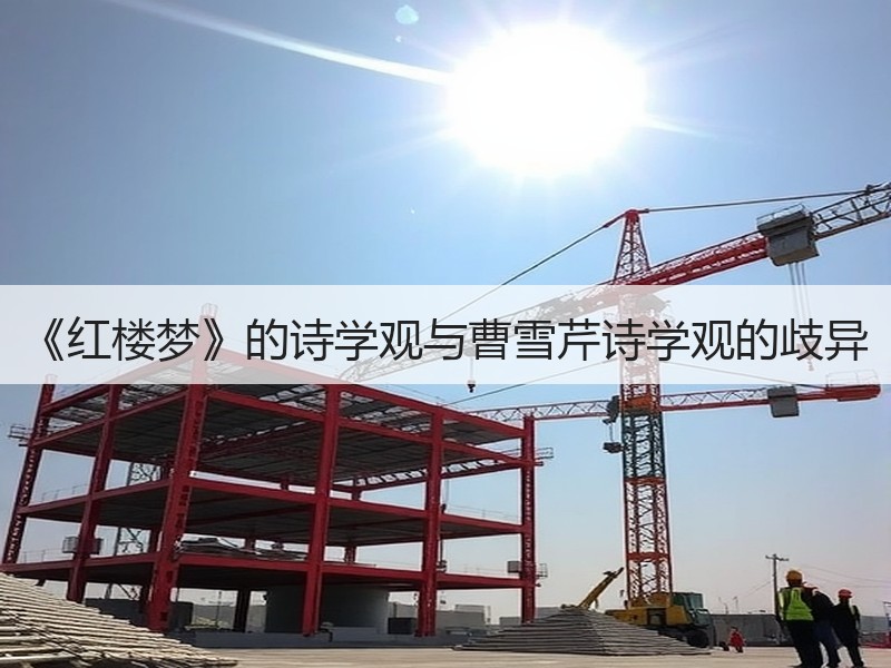 《红楼梦》的诗学观与曹雪芹诗学观的歧异
