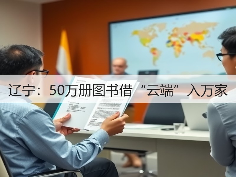 辽宁：50万册图书借“云端”入万家