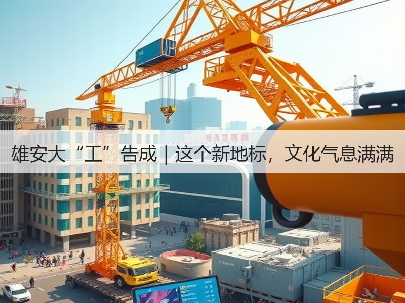 雄安大“工”告成｜这个新地标，文化气息满满