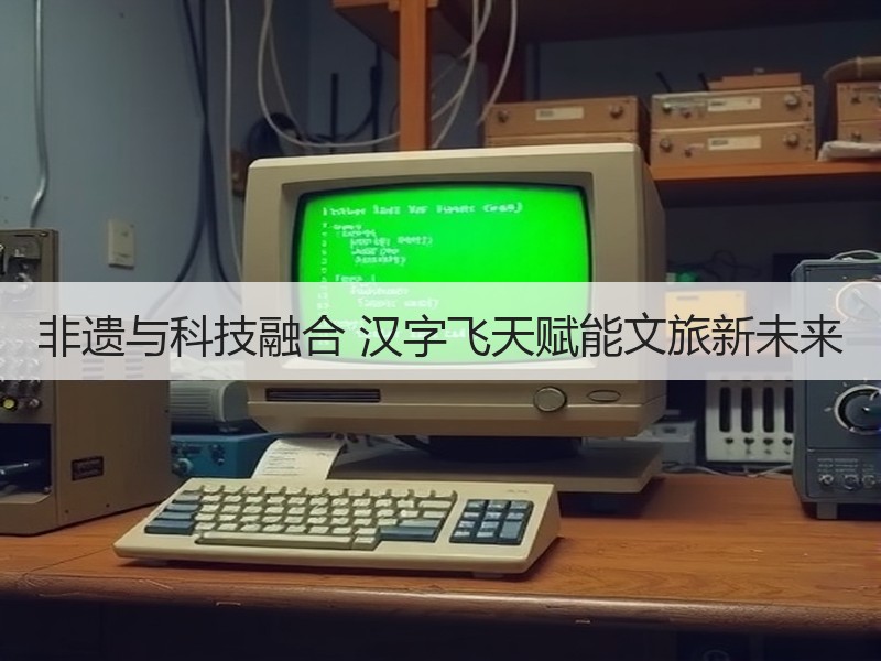 非遗与科技融合 汉字飞天赋能文旅新未来