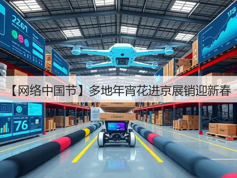 【网络中国节】多地年宵花进京展销迎新春