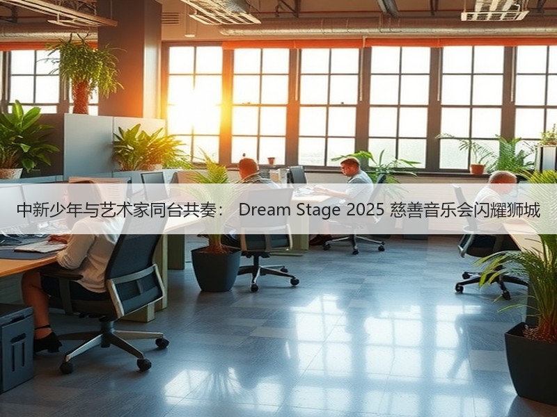 中新少年与艺术家同台共奏： Dream Stage 2025 慈善音乐会闪耀狮城
