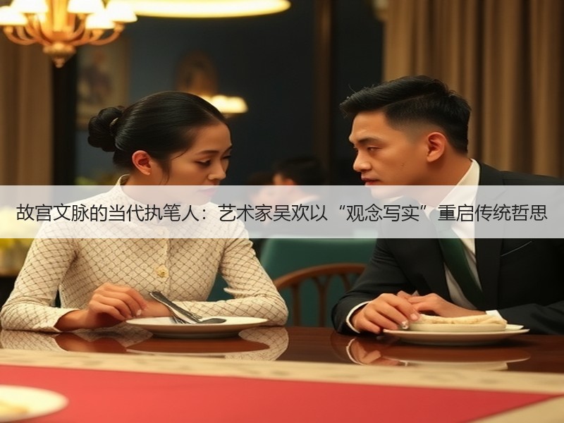 故宫文脉的当代执笔人：艺术家吴欢以“观念写实”重启传统哲思