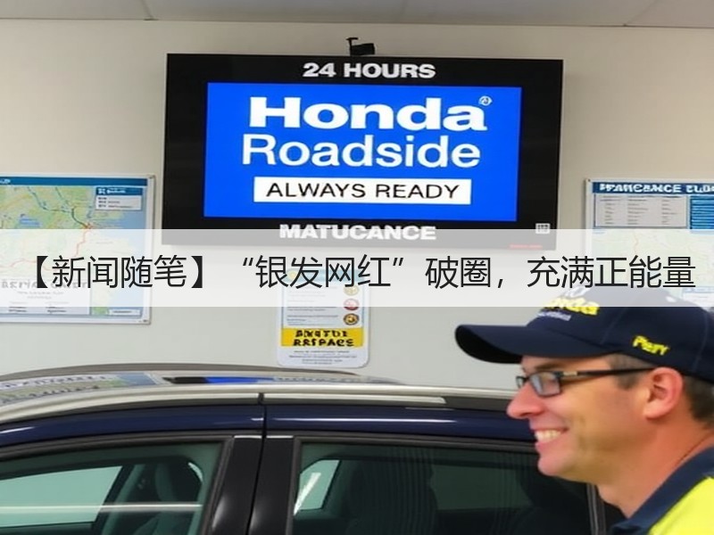 【新闻随笔】“银发网红”破圈，充满正能量