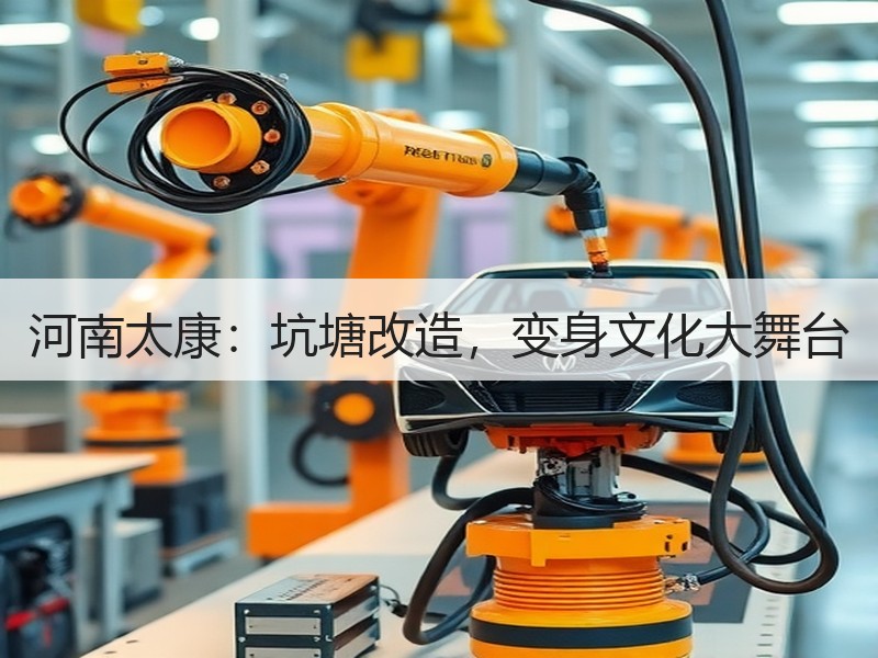 河南太康：坑塘改造，变身文化大舞台