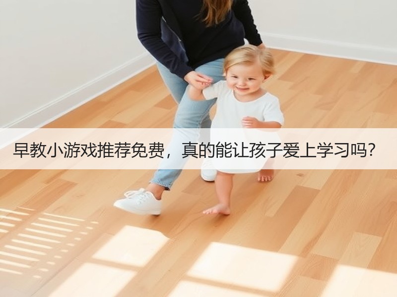 早教小游戏推荐免费，真的能让孩子爱上学习吗？