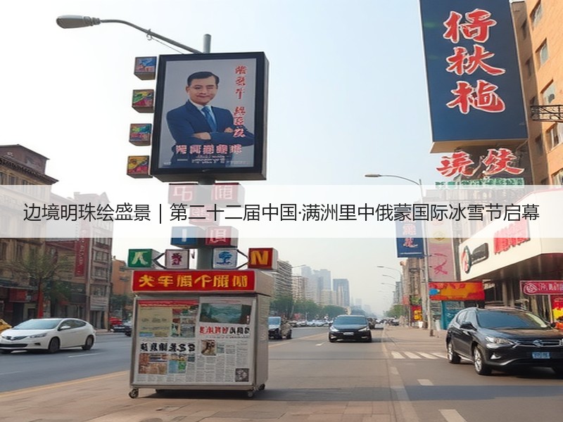 边境明珠绘盛景｜第二十二届中国·满洲里中俄蒙国际冰雪节启幕