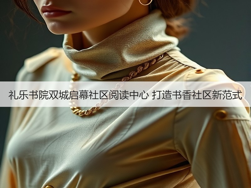 礼乐书院双城启幕社区阅读中心 打造书香社区新范式