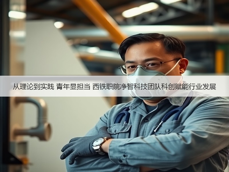 从理论到实践 青年显担当 西铁职院净智科技团队科创赋能行业发展