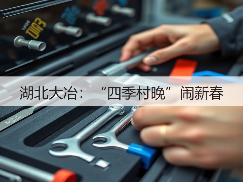 湖北大冶：“四季村晚”闹新春