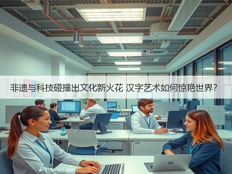 非遗与科技碰撞出文化新火花 汉字艺术如何惊艳世界？
