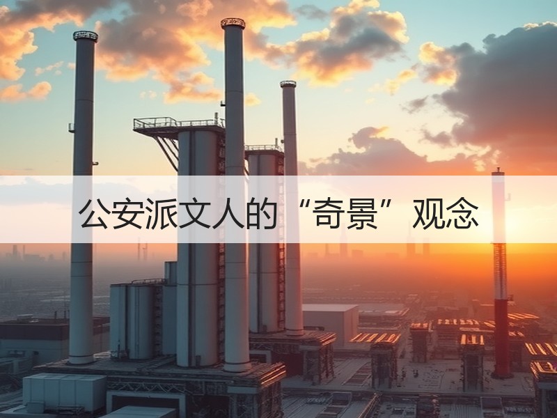 公安派文人的“奇景”观念