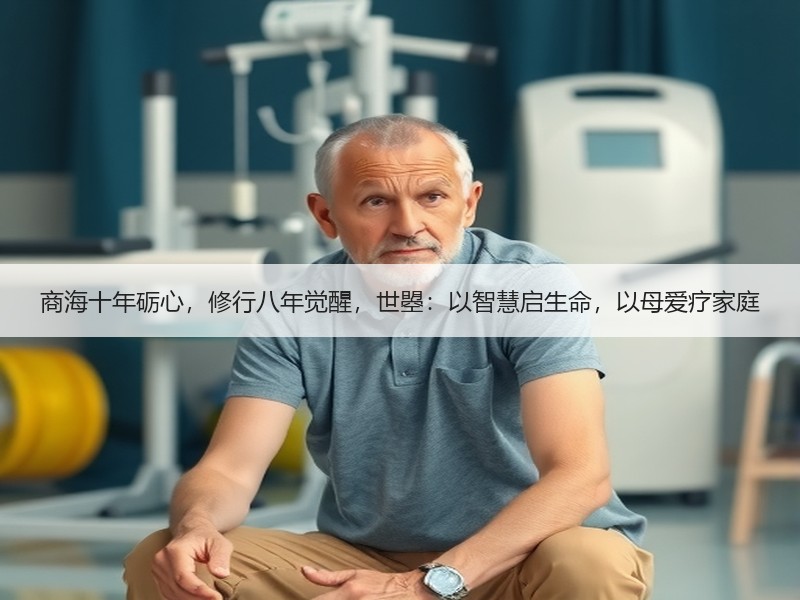 商海十年砺心，修行八年觉醒，世曌：以智慧启生命，以母爱疗家庭