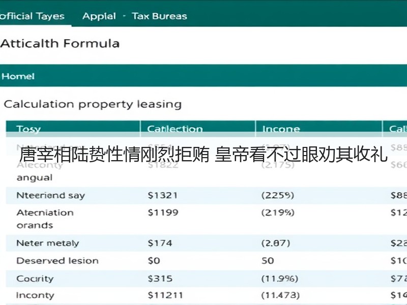 唐宰相陆贽性情刚烈拒贿 皇帝看不过眼劝其收礼