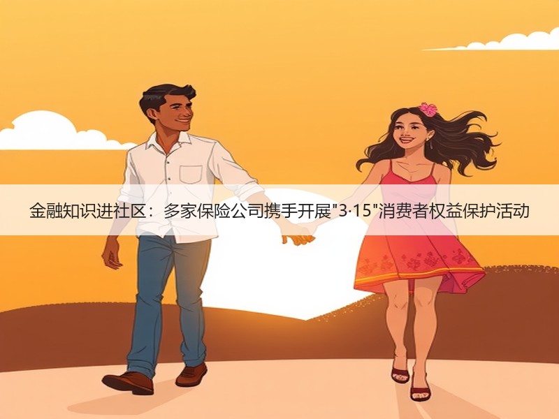 金融知识进社区：多家保险公司携手开展