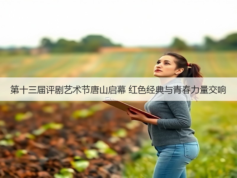 第十三届评剧艺术节唐山启幕 红色经典与青春力量交响